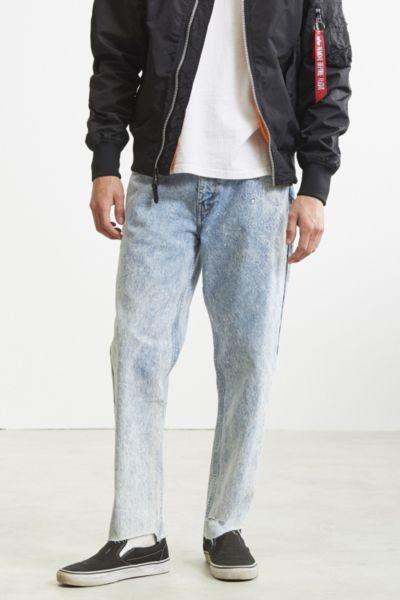 Urban Outfitters Bdg Embroidered Acid Wash Slim Jean