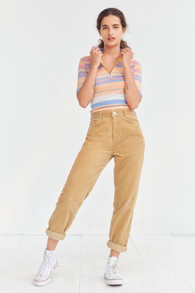 Bdg Corduroy Mom Jean  Tan