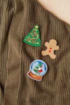 Urban Outfitters Instant Ugly Sweater Pin Set,assorted,one Size
