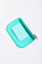 Urban Outfitters Transparent Mini Pouch,green,one Size