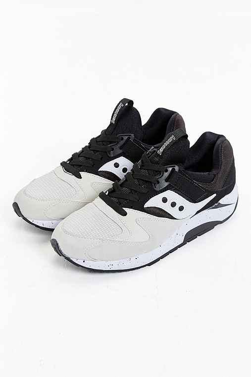 Urban Outfitters Saucony Grid 9000 Halloween Sneaker,black & White,10.5