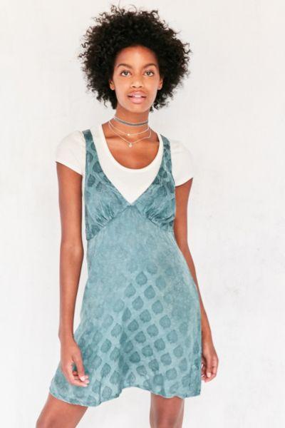 Kimchi Blue Sophia Jacquard Mini Slip Dress