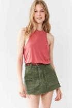 Urban Outfitters Silence + Noise Jax Racerback Tank Top,light Red,xs