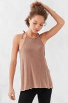 Urban Outfitters Kimchi Blue Tuscan Tie-strap Cami,coral,s