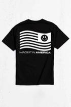 Urban Outfitters Uo Artist Editions Bradley Askew Made It In America Tee,black,m