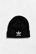Urban Outfitters Adidas Trefoil Knit Beanie,black,one Size