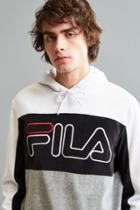 Urban Outfitters Fila Velour Hoodie Sweatshirt