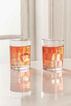 Urban Outfitters Afternoon Delight Glasses Set,multi,one Size