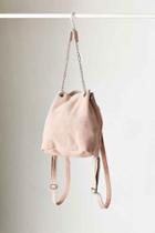 Urban Outfitters Hana Harness Bucket Backpack,pink,one Size