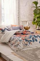 Urban Outfitters Botanical Scarf Duvet Cover,multi,king