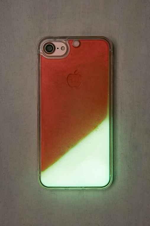 Urban Outfitters Glitter + Glow Orange Glitter Iphone 6/6s Case,orange,one Size