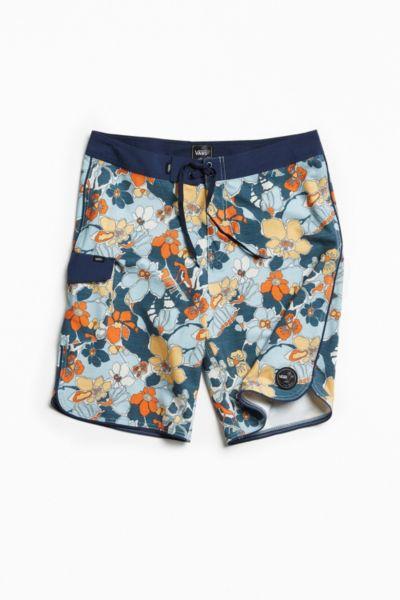 Urban Outfitters Vans Mixed Scallop Floral Boardshort