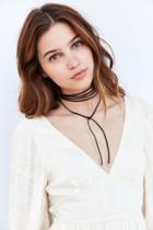 Urban Outfitters Vegan Leather Wrap Choker Necklace