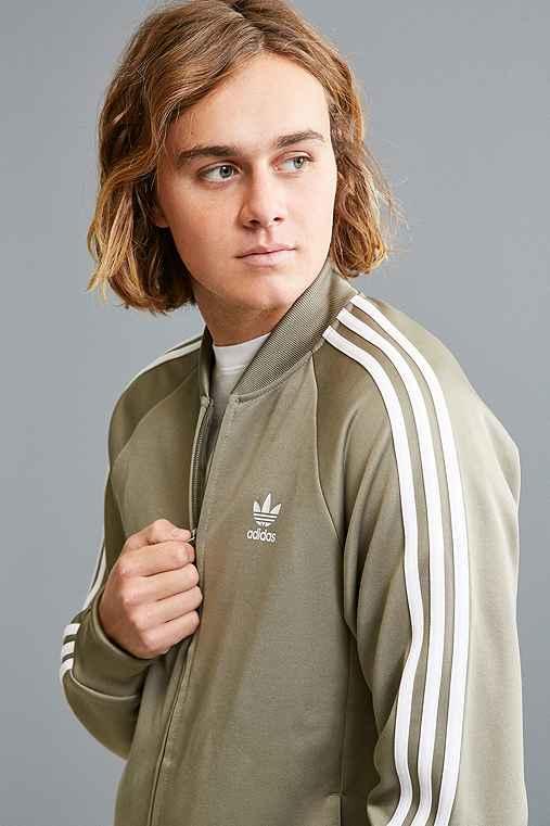 Urban Outfitters Adidas Superstar Relax Track Jacket,green,l