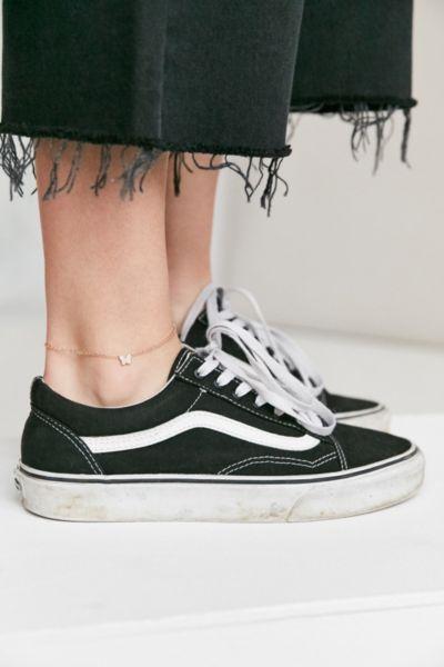 Urban Outfitters Delicate Butterfly Anklet