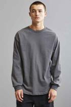 Urban Outfitters Alstyle Long Sleeve Tee,charcoal,m