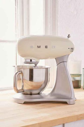 Urban Outfitters Smeg Standing Mixer,cream,one Size