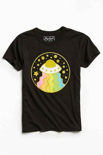 Urban Outfitters Big Bud Press Ufo Tee,black,l
