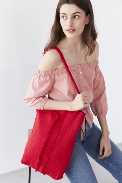 Urban Outfitters Lotfi Frayed Tote Bag