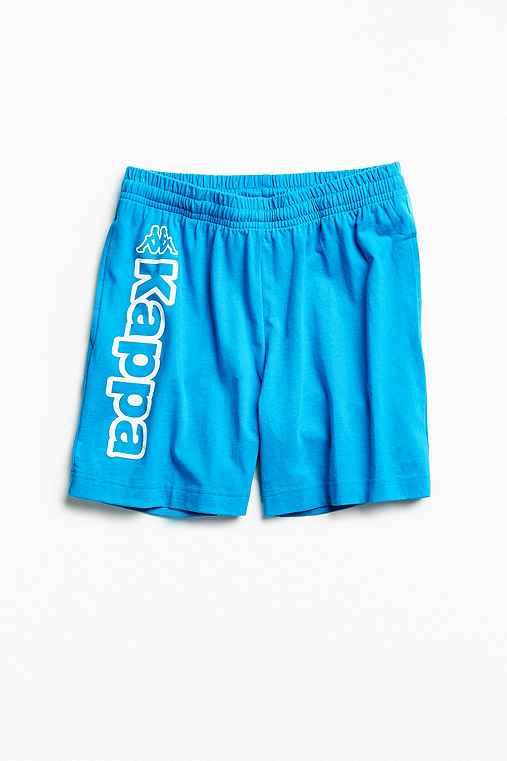 Urban Outfitters Kappa Enorme Logo Sweat Short,sky,xl
