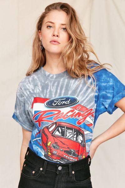 Urban Renewal Vintage Ford Racing Tie-dye Tee