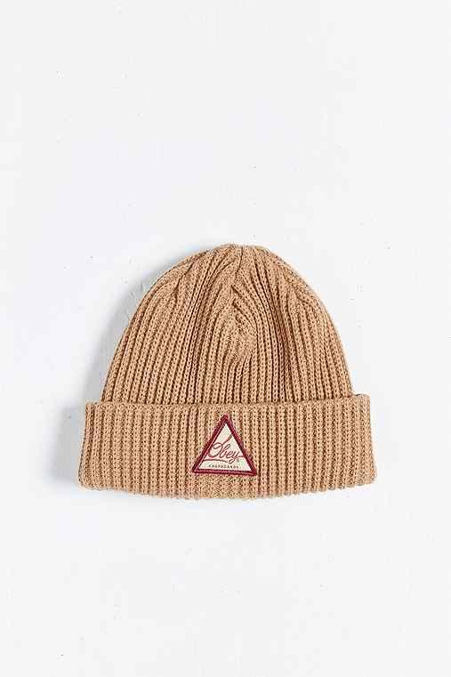 Urban Outfitters Obey Augusta Beanie,chocolate,one Size
