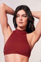 Urban Outfitters Out From Under Mock Neck Bikini Top,rust,m