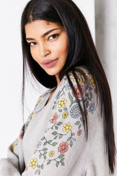Project Social T Floral Shoulder Pullover Sweatshirt