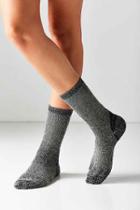 Urban Outfitters Out From Under Cozy Lined Boot Sock,dark Grey,one Size