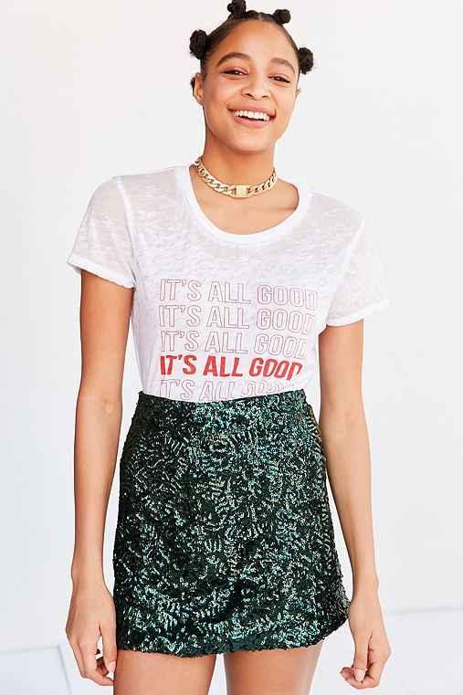 Urban Outfitters Project Social T Its All Good Tee,white,m