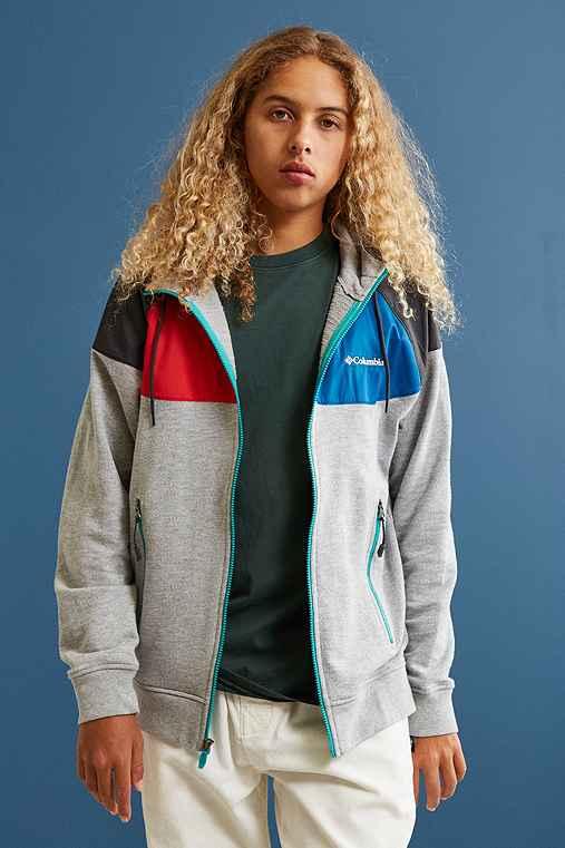 Urban Outfitters Columbia Wilkinson Cove Zip Hoodie Sweatshirt,multi,l