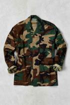 Urban Outfitters Rothco Woodland Camo Field Jacket,green Multi,s