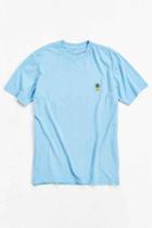 Urban Outfitters Embroidered Pineapple Tee,sky,l