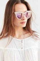Urban Outfitters Quay Eclipse Sunglasses,pink,one Size