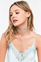 Vanessa Mooney Triangle Bolo Wrap Necklace