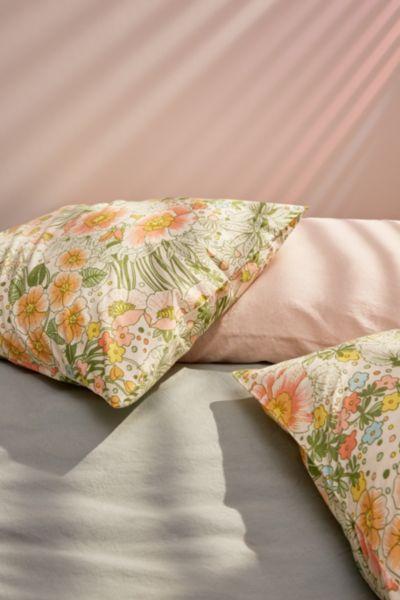 Urban Outfitters Lovise Floral Scarf Sham Set