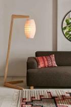 Urban Outfitters Henri Wooden Pendant Stand,light Brown,one Size