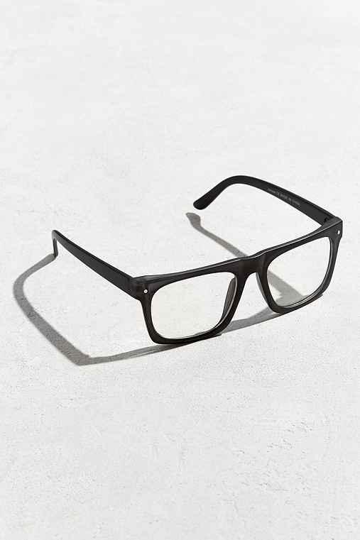 Urban Outfitters Flat Brow Readers,black,one Size