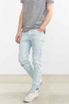 Urban Outfitters Neuw Iggy White Void Skinny Jean,tinted Denim,36