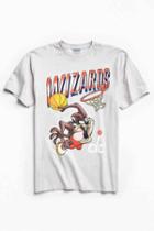 Urban Outfitters Junk Food Looney Tunes Washington Wizards Tee,silver,l
