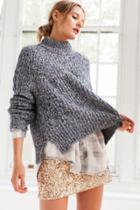 Urban Outfitters Silence + Noise Easton Mock Neck Sweater