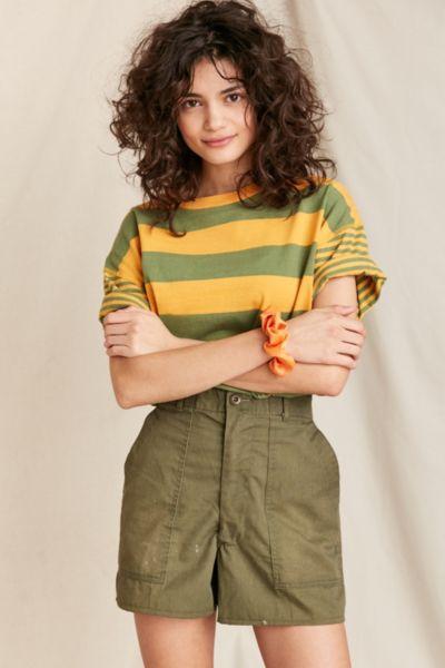 Urban Renewal Recycled Washed Green Surplus Short
