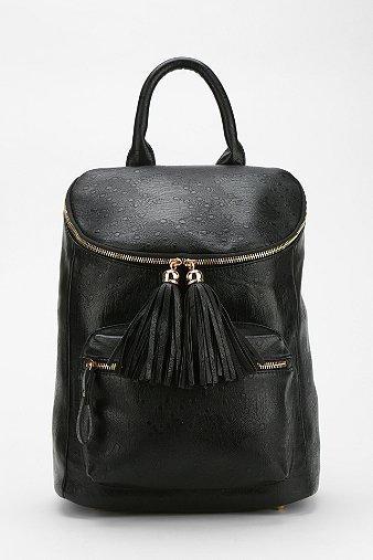 Deena & Ozzy Tassel Square Backpack