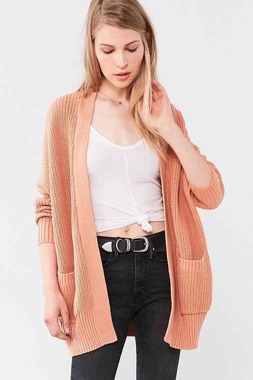 Urban Outfitters Bdg Parker Cardigan,rust,m