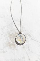 Urban Outfitters Vintage Mother Of Pearl Charm Necklace