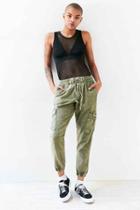 Urban Outfitters Bdg Hunter Soft Cargo Pant,green,s