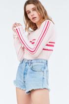 Urban Outfitters Bdg Placement Stripe Long-sleeve Tee