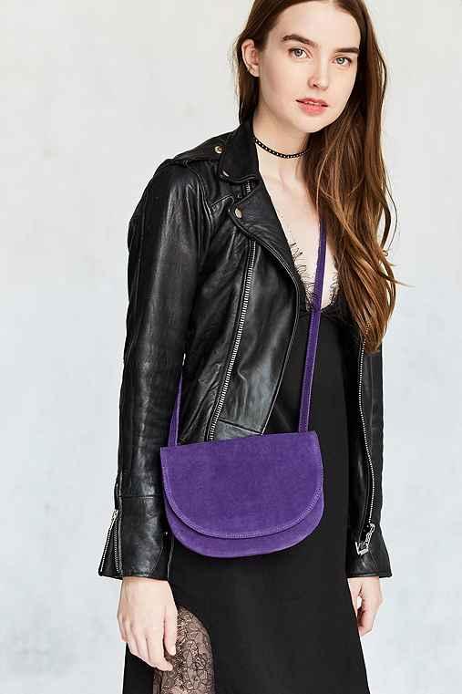 Urban Outfitters Natalie Double Pouch Crossbody Bag,purple,one Size