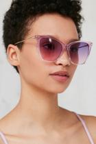 Urban Outfitters Crystal Gradient Cat-eye Sunglasses