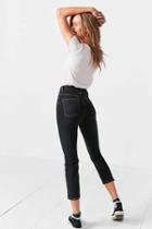 Urban Outfitters Bdg Girlfriend High-rise Jean - Black,black,31
